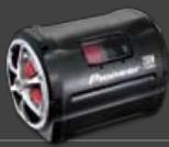PIONEER TS-H467 - AMPLIFIED SUBWOOFERS - 2