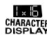 PIONEER TS-H687 - 1-LINE 16-CHARACTER DISPLAY - 1