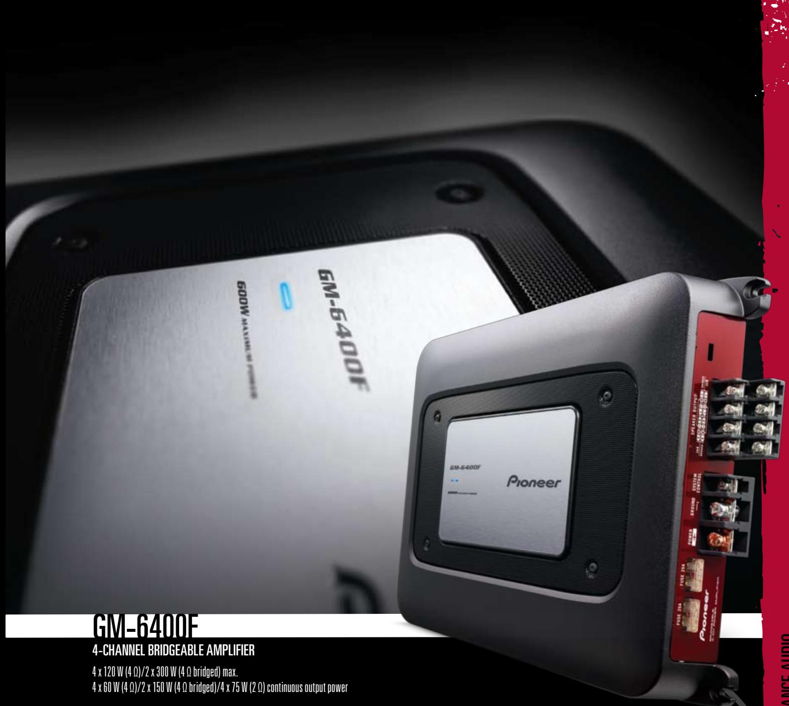 PIONEER TS-H687 - BRIDGEABLE AMPLIFIERS - 1
