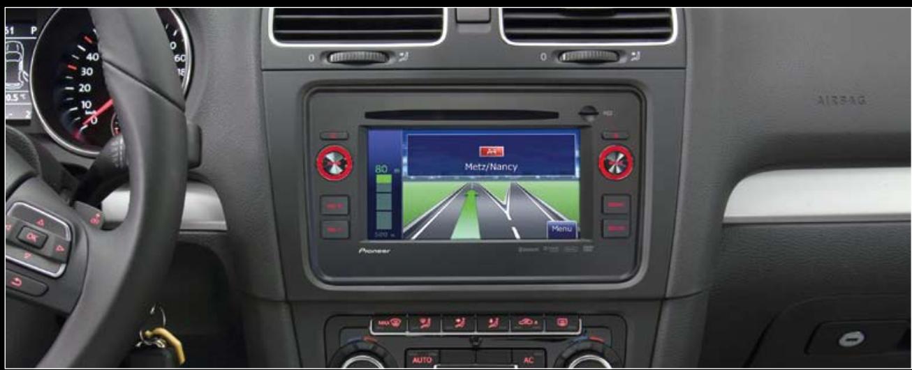PIONEER TS-W308D2 - CUSTOM-FIT NAVIGATION - 1