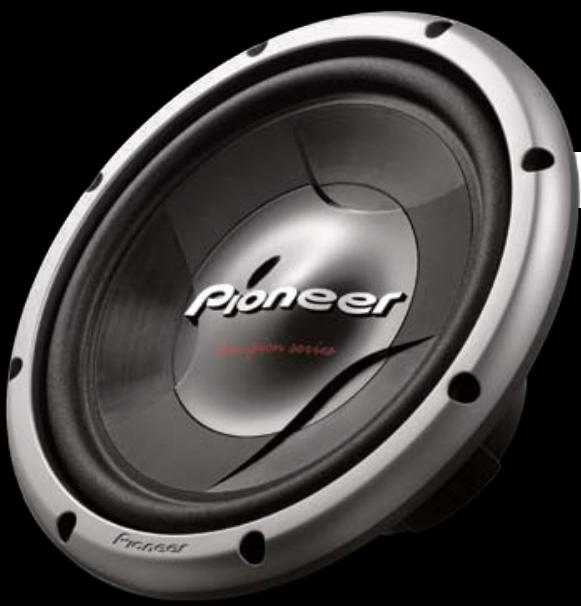 PIONEER TS-W308D4 - CHAMPION SERIES FREE-AIR SUBS - 1