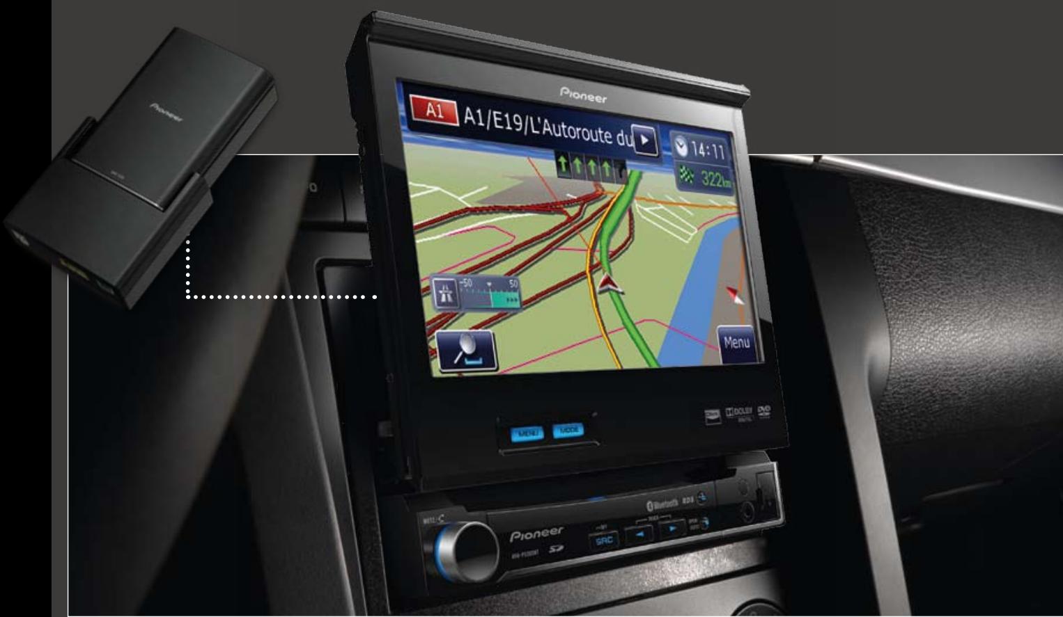 PIONEER TS-W308F - THE 1-DIN NAVIGATION SOLUTION - 1