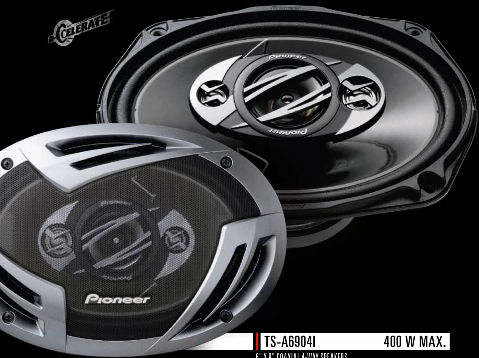 PIONEER TS-W308F - a-Celerate SPEAKERS - 2