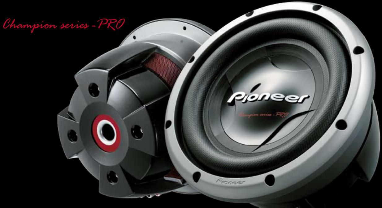 PIONEER TS-W308F - COMPETITION-GRADE SPL SUBS - 1