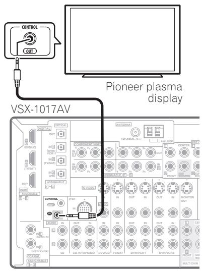 PIONEER VSX-1017AV-S - Using this receiver with a Pioneer plasma display - 1