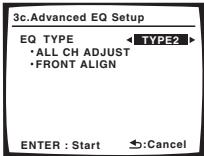 PIONEER VSX-1017AV-S - Select 'TYPE1' or 'TYPE2'. - 2