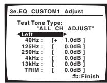 PIONEER VSX-1017AV-S - Setting the Acoustic Calibration EQ manually - 3