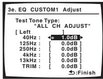 PIONEER VSX-1017AV-S - Setting the Acoustic Calibration EQ manually - 4