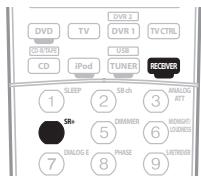 PIONEER VSX-1017AV-S - Using the SR+ mode with a Pioneer plasma display - 1