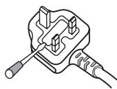 PIONEER VSX-1017AV-S - IMPORTANT: THE MOULDED PLUG - 1