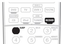 PIONEER VSX-1017AV-S - Using the sleep timer - 1