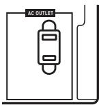PIONEER VSX-915-K - AC outlet - 1