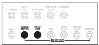 PIONEER VSX-915-K - Saving station presets - 2