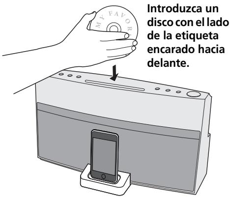 PIONEER XW-NAV1-K - Inserte un disco en la ranura. - 1