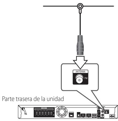 PIONEER BCS-717 - Conexión de la antena - 1