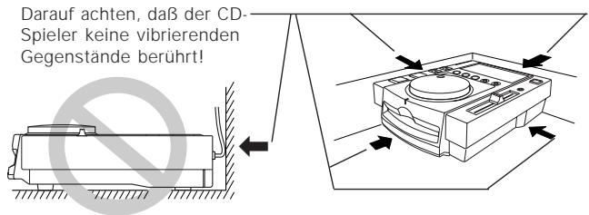 PIONEER CDJ-100S - VORSICHTSHINWEISE ZUM BETRIEB - 1