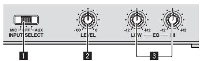 PIONEER DJM-T1 - MIC/AUX section - 1