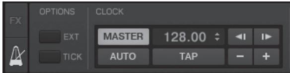 PIONEER DJM-T1 - Appuyez sur la touche [SYNC (MASTER)] de la platine ne servant pas de maître pour la synchronisation. - 1