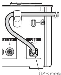 PIONEER DJM-T1 - Cord hook - 1