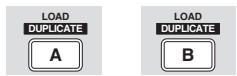 PIONEER DJM-T1 - Press the [LOAD (DUPLICATE)] button. - 1