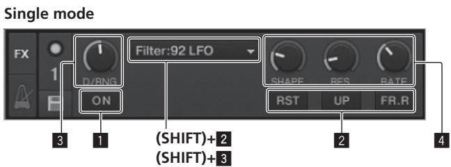 PIONEER DJM-T1 - Effect section - 3