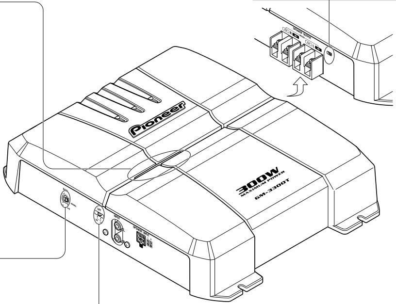 PIONEER GM-3300T - Gain Control - 1