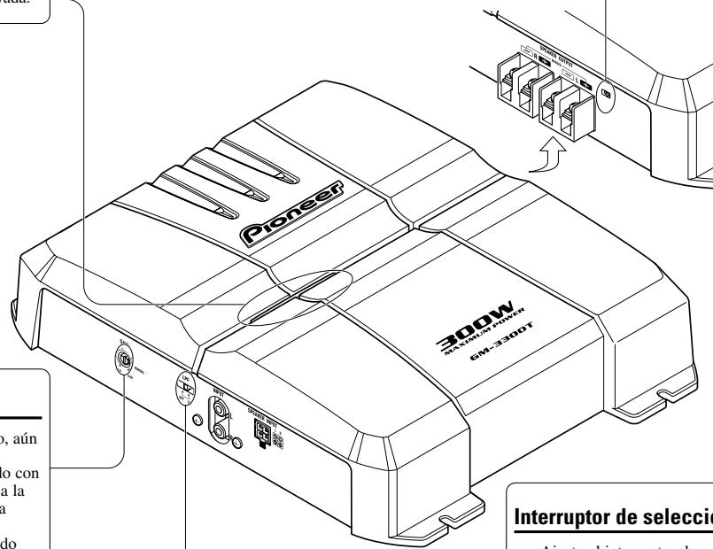 PIONEER GM-3300T - Indicador de alimentación - 1