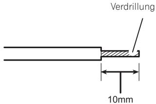 PIONEER GM-5400T - Anschlieben der Lautsprecherausgangsklemmen - 1