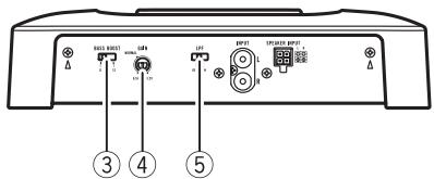 PIONEER GM-5400T - Описиме заlemеньов устюйства - 2
