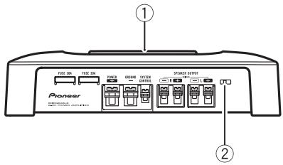 PIONEER GM-5400T - Die einzelnen Teile - 1