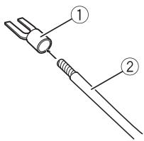 PIONEER GM-5400T - Anschlieben der Lautsprecherausgangsklemmen - 2