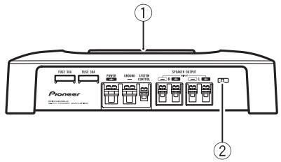 PIONEER GM-5400T - Description de l'appareil - 1