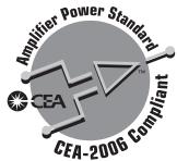 PIONEER GM-D9500F - Especificaiones CEA2006 - 1