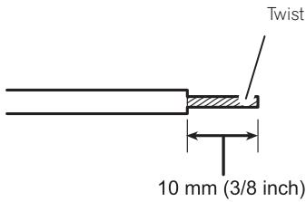 PIONEER GM-D9500F - Connecting the speaker output terminals - 1