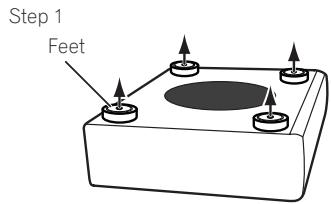 PIONEER HTP-SL050 - For vertical orientation installation - 1