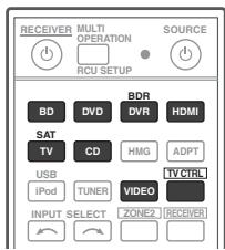PIONEER VSX-1021 - Setting the remote to control other components - 1
