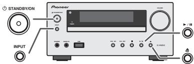 STANDBY/ION Pioneer INPUT