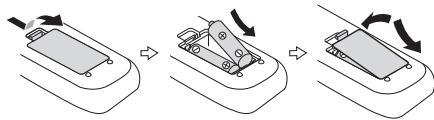 PIONEER X-HM50-S - Battery installation - 1
