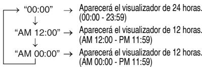 PIONEER X-HM50-S - Ajuste del reloj (Solamente del control remoto) - 2