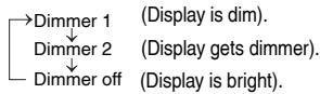 PIONEER X-HM50-S - ■ Display brightness control - 1