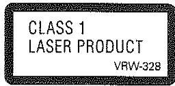 PIONEER CLD-D515 - La note suivantes se trouvent sur votre lecteur. - 1