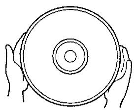 PIONEER CLD-D515 - Comment tenir les disques - 1