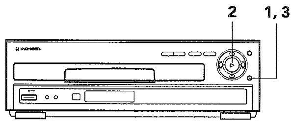 PIONEER CLD-D515 - TO SWITCH THE FORMAT BETWEEN PAL AND NTSC - 1