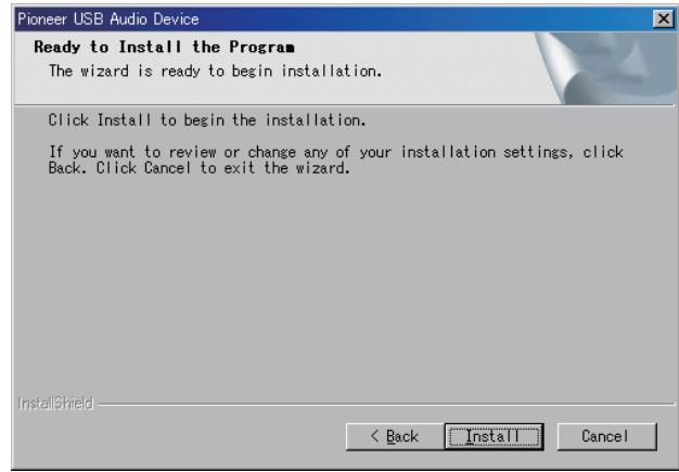PIONEER N-50-K - Click on [Install]. - 1