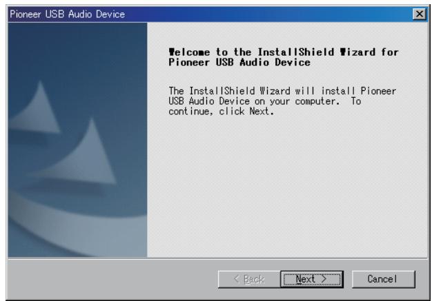 PIONEER N-50-S - Click on [Next]. - 1