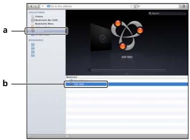 PIONEER VSX-528-S - Network setting using Safari browser - 1