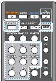 PIONEER VSX-528-S - Selecting preset codes directly - 1