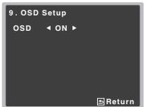 PIONEER VSX-528-S - Select 'OSD Setup' from the Home Menu. - 2