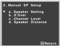 PIONEER VSX-528-S - Speaker Setting - 1