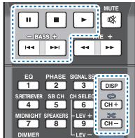 PIONEER VSX-528-S - Basic playback controls - 2